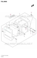 TOOL BOX for Suzuki KINGQUAD 750 2021