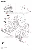 CRANKCASE for Suzuki KINGQUAD 750 2021