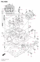 CYLINDER HEAD for Suzuki KINGQUAD 750 2021