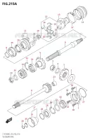 DRIVESHAFT for Suzuki KINGQUAD 750 2021