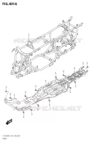 FRAME for Suzuki KINGQUAD 750 2021