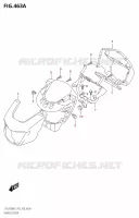 HANDLEBAR FAIRING for Suzuki KINGQUAD 750 2021