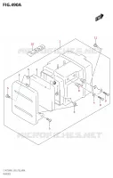 TOOL BOX for Suzuki KINGQUAD 750 2021