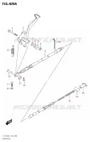 BRAKE PEDAL for Suzuki KINGQUAD 750 2021