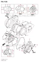 CRANKCASE COVER for Suzuki KINGQUAD 750 2021
