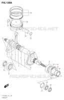 CRANKSHAFT for Suzuki KINGQUAD 750 2021