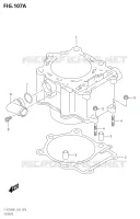 CYLINDER for Suzuki KINGQUAD 750 2021