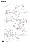 FRONT CALIPER for Suzuki KINGQUAD 750 2021