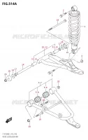FRONT SUSPENSION ARM for Suzuki KINGQUAD 750 2021