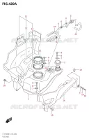 FUEL TANK for Suzuki KINGQUAD 750 2021