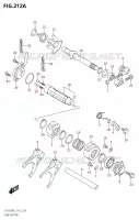 GEAR SHIFTING ASSY for Suzuki KINGQUAD 750 2021