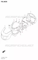 HANDLEBAR FAIRING for Suzuki KINGQUAD 750 2021