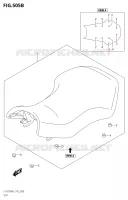 SEAT for Suzuki KINGQUAD 750 2021