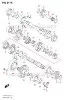 TRANSMISSION (2) for Suzuki KINGQUAD 750 2021