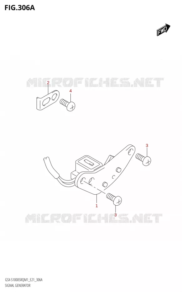 GENERATOR SENSOR Suzuki MOTO 1000 KATANA 2021  GSX-S1000SRQ M1 (E21)