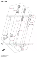 FRONT FORK for Suzuki KATANA 1000 2021