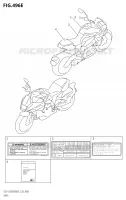LABEL (E28) for Suzuki KATANA 1000 2021