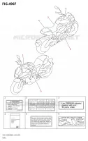 LABEL (E33) for Suzuki KATANA 1000 2021