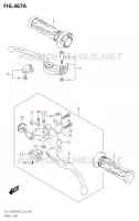 LEVERS   HANDGRIPS for Suzuki KATANA 1000 2021