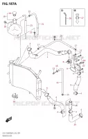 RADIATOR HOSE   EXPANSION TANK for Suzuki KATANA 1000 2021