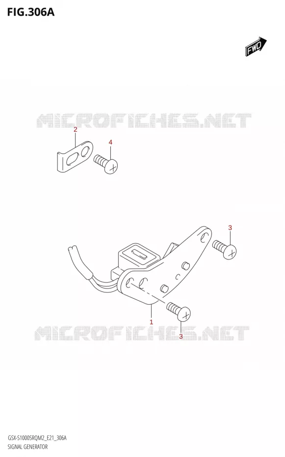 GENERATOR SENSOR Suzuki MOTO 1000 KATANA 2022  GSX-S1000SRQ M2 (E21)