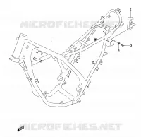 FRAME for Suzuki Autres-modeles 50 2001