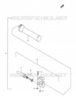 RIGHT SWITCH   HANDGRIP for Suzuki Autres-modeles 50 2001