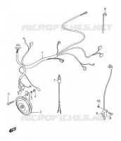 WIRING HARNESS for Suzuki Autres-modeles 50 2001