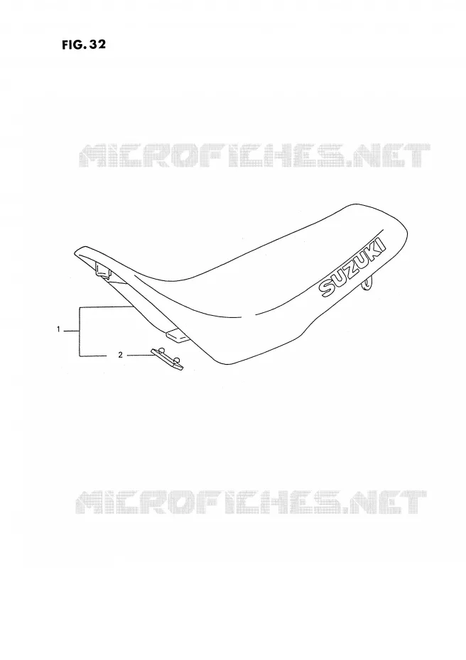 SEAT Suzuki MOTO 250 RMX 1992  RMX250N(E3)