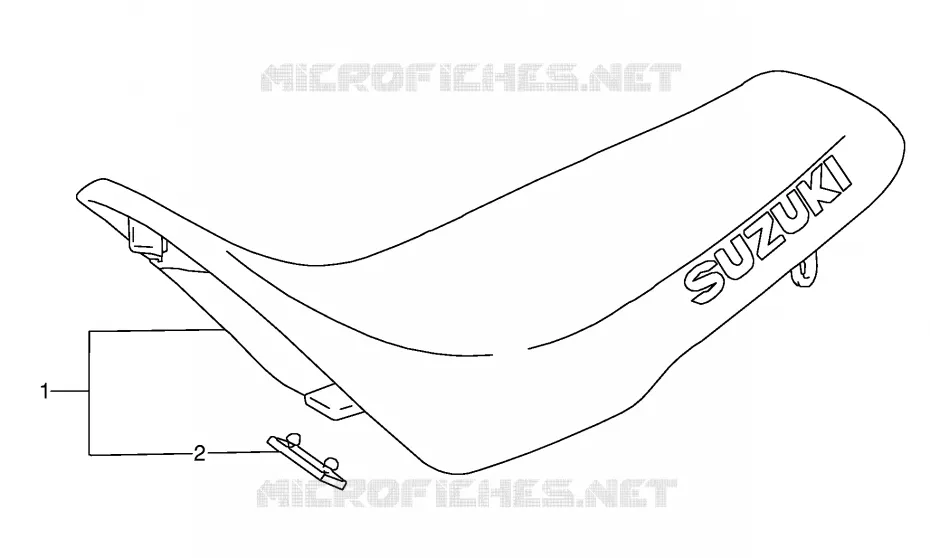 SEAT Suzuki MOTO 250 RMX 1995  RMX250S(E1)