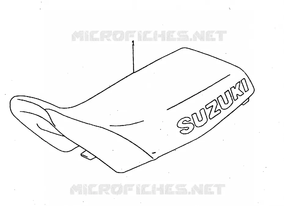 SEAT Suzuki MOTO 80 RM 1999  RM80XX(T/V/W)