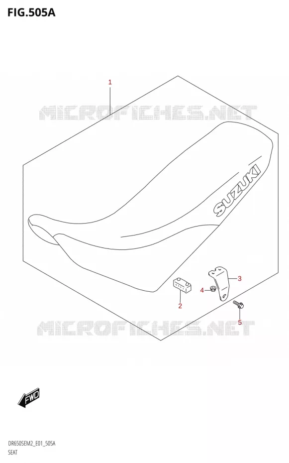 SEAT Suzuki MOTO 650 DR 2022  DR650SE M2 (E01)