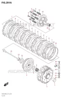 CLUTCH for Suzuki RM-Z 250 2022
