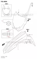 FRONT FENDER for Suzuki RM-Z 250 2022