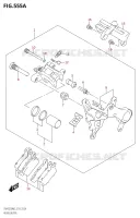 REAR CALIPER for Suzuki RM-Z 250 2022