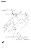 REAR FAIRING for Suzuki RM-Z 250 2022