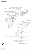 REAR FAIRING for Suzuki RM-Z 250 2022