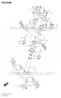 STEERING COLUMN for Suzuki RM-Z 250 2022