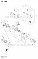 CRANKSHAFT for Suzuki RM 85 2022