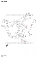 FRAME for Suzuki RM 85 2022