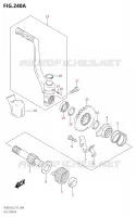 KICK STARTER for Suzuki RM 85 2022