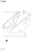 REAR FAIRING for Suzuki RM 85 2022