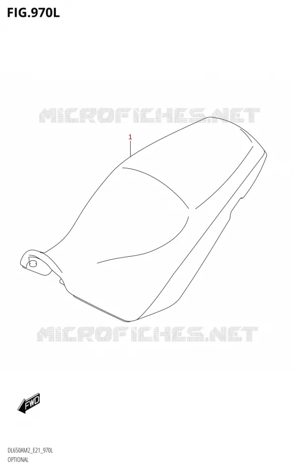 OPTIONSL (LOW SEAT) Suzuki MOTO 650 V-STROM 2022  DL650XA M2 (E21)