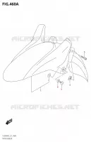 FRONT FENDER for Suzuki V-STROM 650 2022