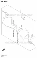 OPTIONSL (DL650AM2 E21:KNUCKLE COVER SET) for Suzuki V-STROM 650 2022