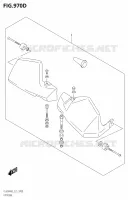 OPTIONSL (DL650AUM2 E21:KNUCKLE COVER SET) for Suzuki V-STROM 650 2022