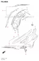 SIDE FAIRING (DL650AM2 E21) for Suzuki V-STROM 650 2022