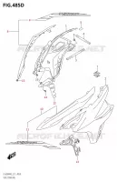 SIDE FAIRING (DL650XAUEM2 E21) for Suzuki V-STROM 650 2022