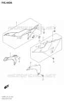 CENTRAL FAIRINGTRAL (SV650,SV650A) for Suzuki SV 650 2021