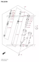 FRONT FORKRTISSEUR AVT (SV650XA) for Suzuki SV 650 2021